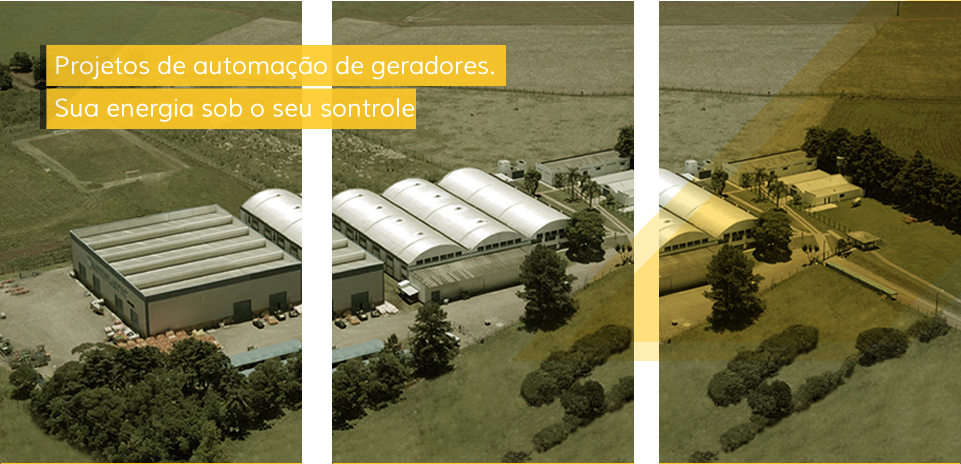 Projetos de automação de geradores. Sua energia sob seu controle